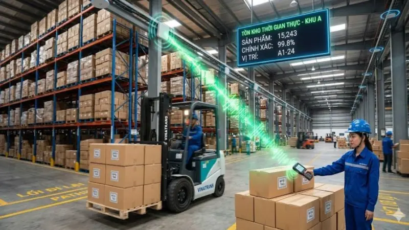 RFID trong logistics
