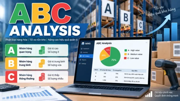 ABC Analysis là gì? Cách phân loại tồn kho hiệu quả