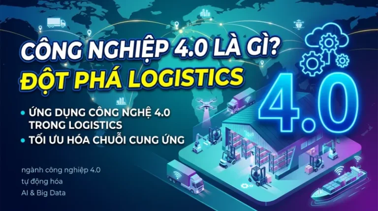 Công nghiệp 4.0 là gì? Xu hướng Logistics thông minh