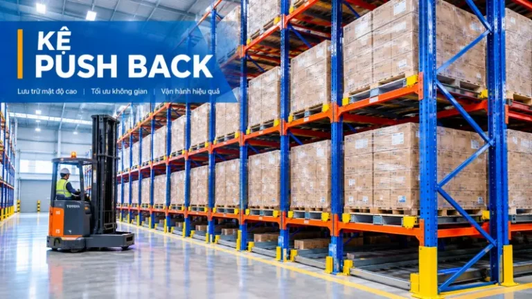 Kệ Push Back: Cấu Tạo, Ưu Nhược Điểm Và Ứng Dụng