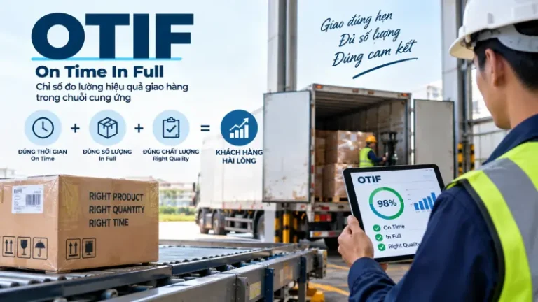 OTIF là gì? Cách đo và cải thiện hiệu suất giao hàng