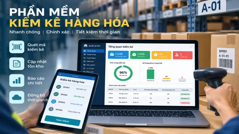 Phần mềm kiểm kê hàng hóa