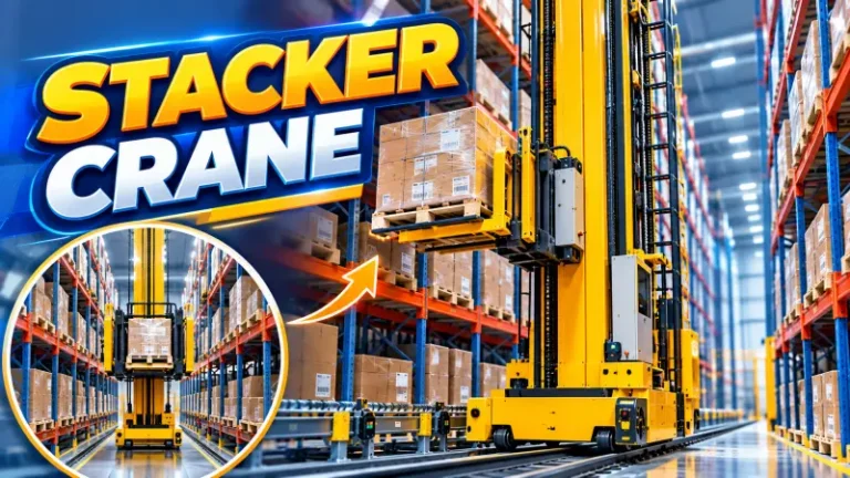 Stacker crane là gì? Cấu tạo, nguyên lý và ứng dụng