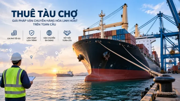 Thuê tàu chợ là gì? Quy trình, chi phí và một số lưu ý