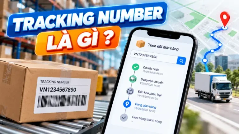 Tracking number là gì? Cách tra cứu mã vận đơn hiệu quả