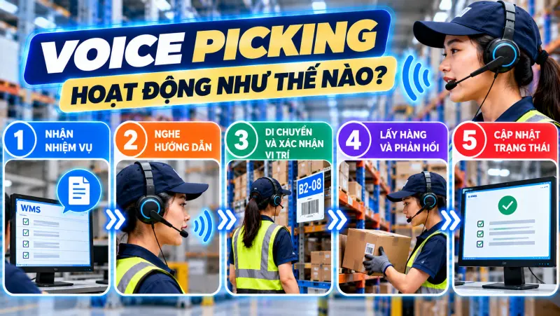 Voice picking system